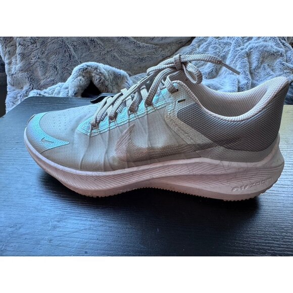Nike AIR Zoom Winflo Grey - Iridescent Fog Sz 9.5 Running Sneaker Woman’s Shoe - Picture 7 of 15
